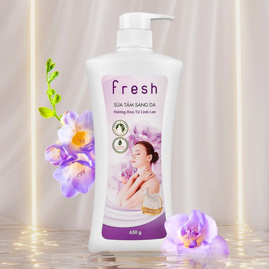 Fresh Shower Gel African Violet Fragrance