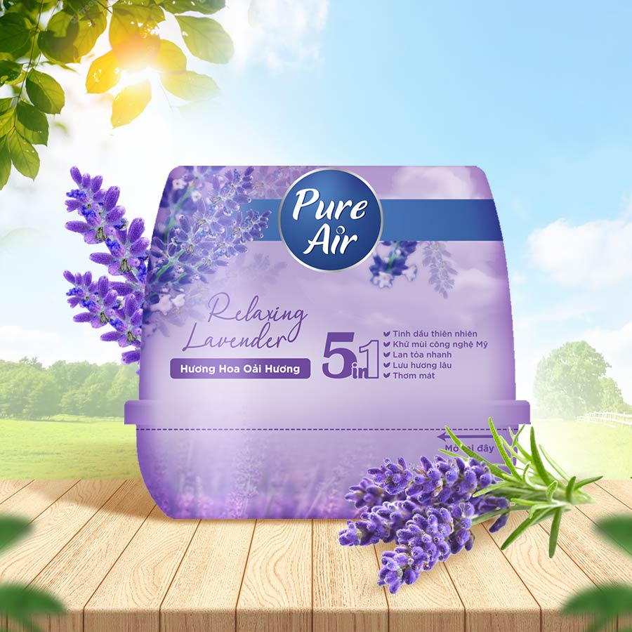 Pure Air Lavender Deodorant Wax