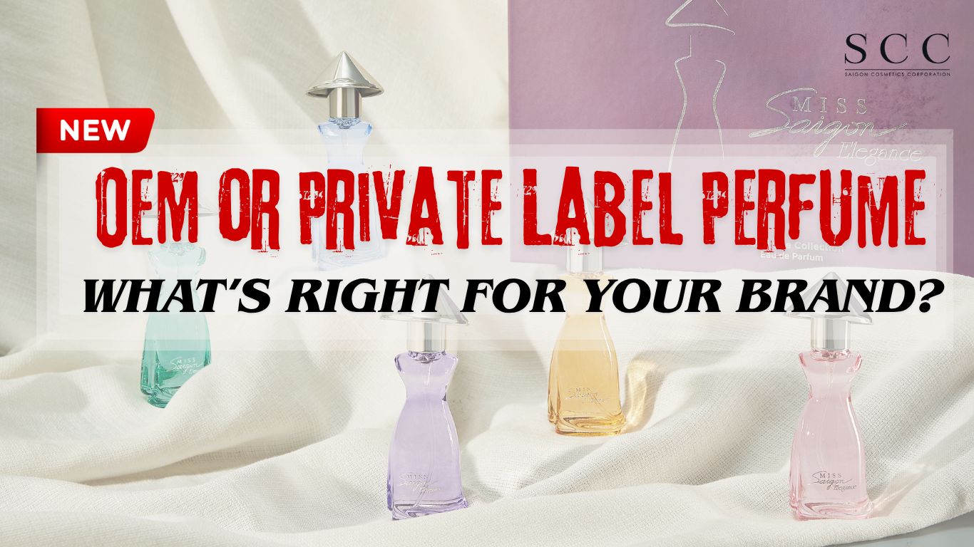 OEM or Private Label Perfume: What’s Right for Your Brand?