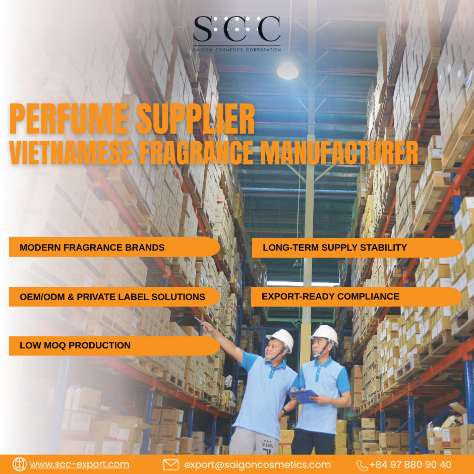 Perfume Supplier Southeast Asia – Vietnamese Fragrance Manufacturer Expanding Globally