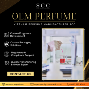 OEM Perfume Manufacturer in Vietnam | OEM Perfume Solutions by SCC