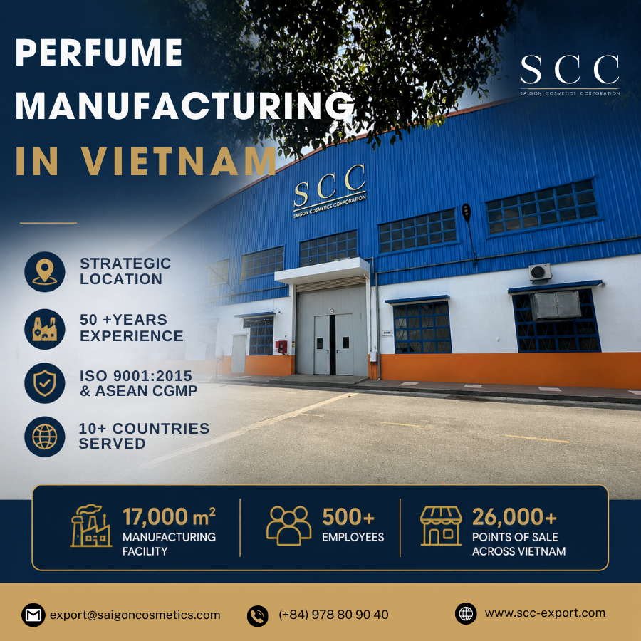 PERFUME MANUFACTURING IN VIETNAM YOUR TRUSTED MANUFACTURING PARTNER BEYOND CHINA