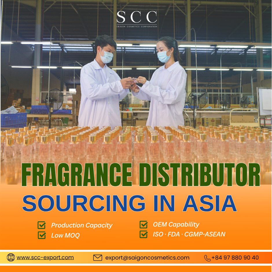 Fragrance Distributor Sourcing in Asia
