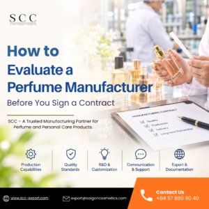 How to Evaluate a Perfume Manufacturer Before You Sign a Contract