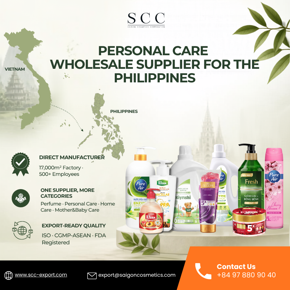 Personal Care Wholesale Supplier For The Philippines