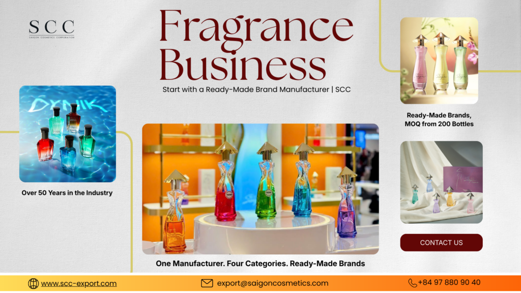 Fragrance Business: Start with a Ready-Made Brand Manufacturer | SCC 1 Fragrance Business