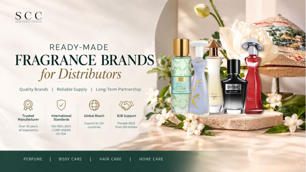 Fragrance Brands for Distributors: Ready-Made Perfume Lines Direct from a Vietnam Manufacturer 1 Fragrance Brands for Distributors: Ready-Made Perfume Lines Direct from a Vietnam Manufacturer