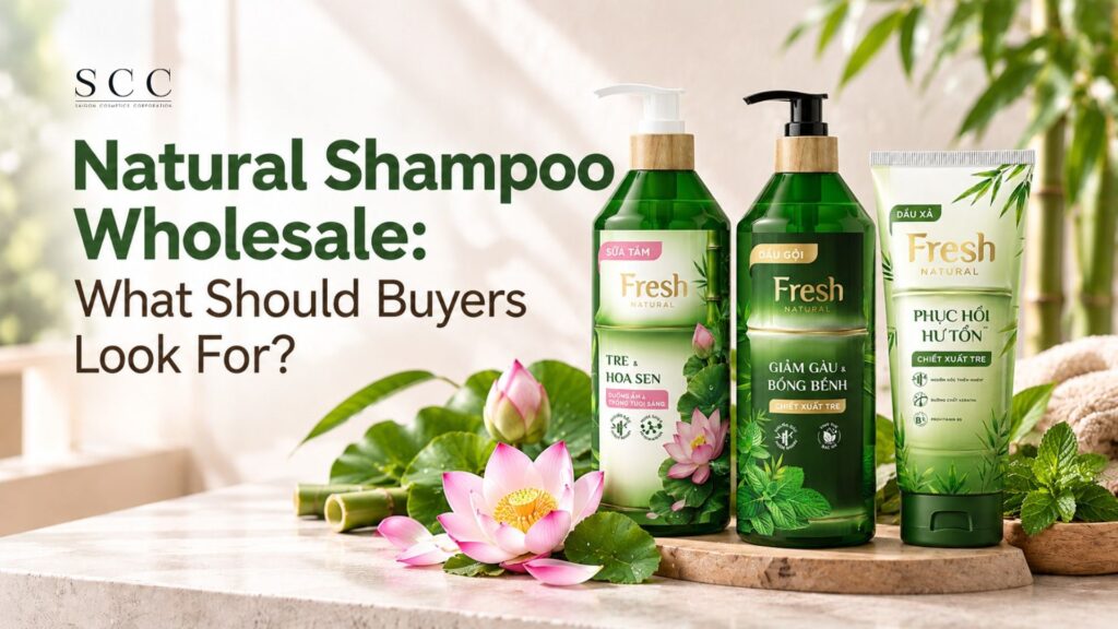 Natural Shampoo Wholesale: Sourcing Vietnamese Botanical Shampoo and Body Wash from SCC 1 Natural Shampoo Wholesale - Sourcing Vietnamese