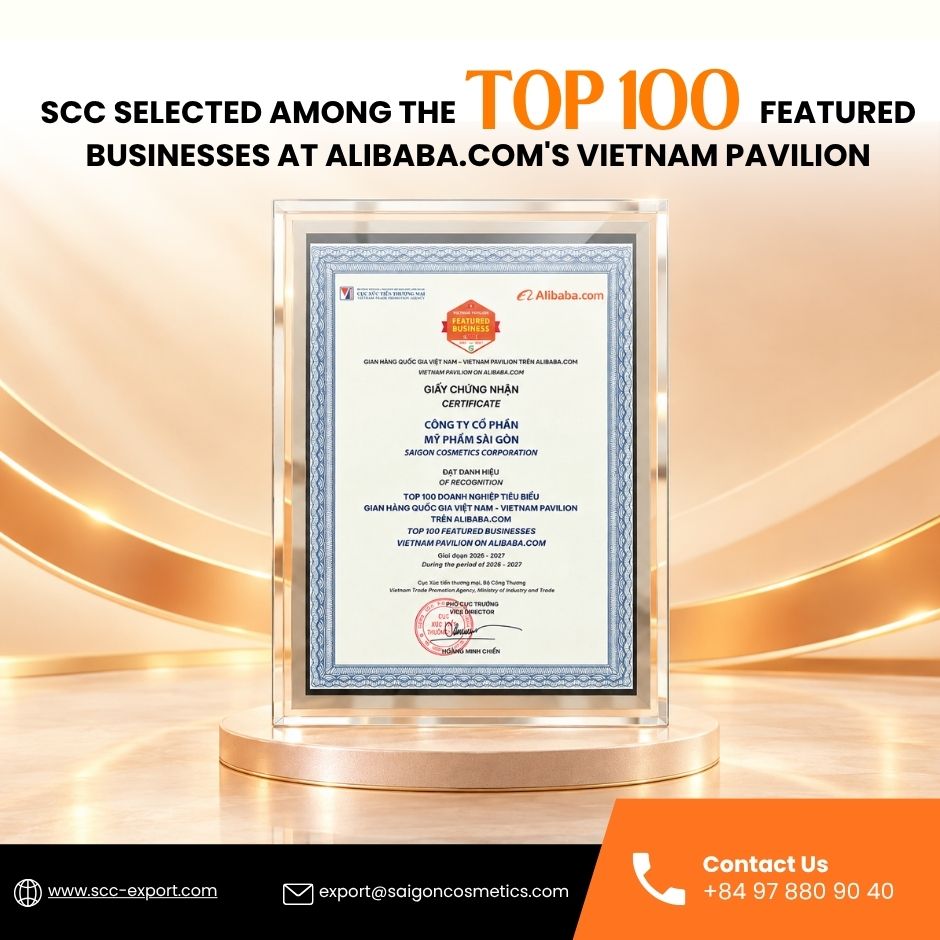 Vietnam cosmetics manufacturer on Alibaba